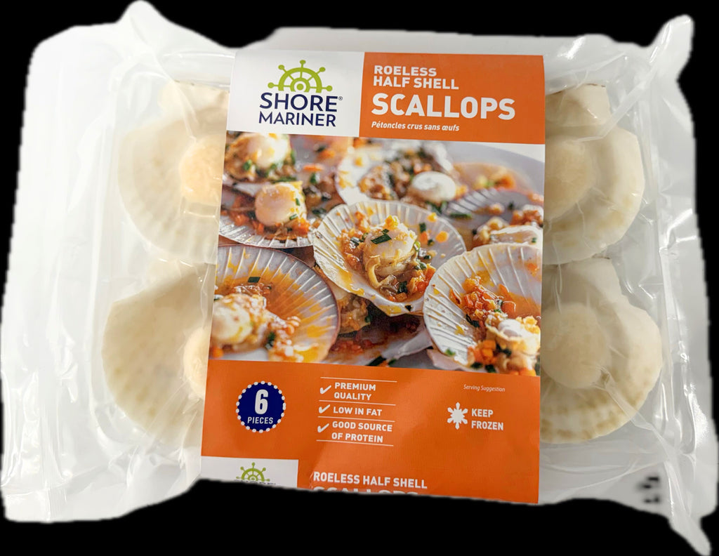 Half Shell Scallops (Japan) 6 pcs